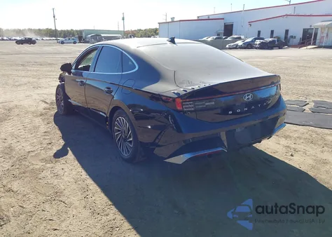 2024 Hyundai Sonata Hybrid Limited из США, поврежденный, VIN KMHL54JJ1RA097645